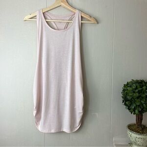 Pre ❤️ Athleta Pink Racerback Tank Workout Top Size Large
